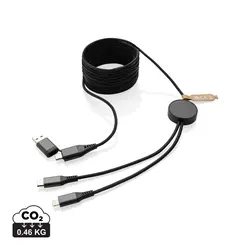 Kabel 4-u-1 od 3m Terra RCS P302.64 grey-1