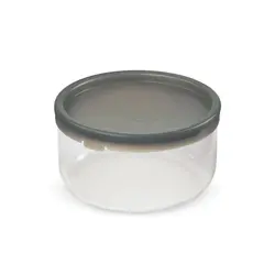 Staklena posuda za ručak 750 ml Black+Blum  P439.04 silver-4