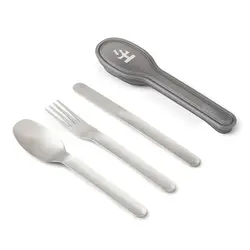Set pribora za jelo Black+Blum P439.07 silver-4