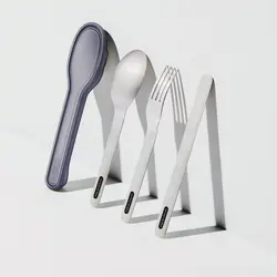 Set pribora za jelo Black+Blum P439.07 silver-5