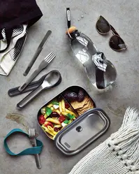 Set pribora za jelo Black+Blum P439.07 silver-9