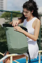 Vodootporan Anti-theft ruksak Urban P706.28 iceberg green-5