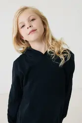 Iqoniq Yengo kids recycled cotton hoodie with sidepockets-24