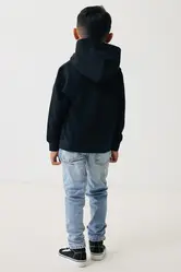 Iqoniq Yengo kids recycled cotton hoodie with sidepockets-27