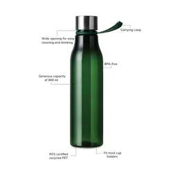 Boca za vodu 800 ML VINGA Lean RCS V43305 green-5