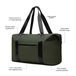 Putna torba VINGA Baltimore RCS V70703 green-10