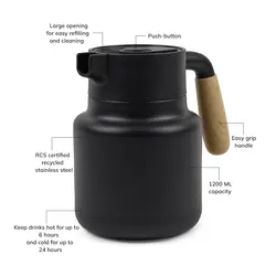 Vrč 1200 ML VINGA Arbe RCS V42900 black-9