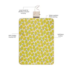 Piknik deka VINGA Arwe GRS V45902 yellow-5