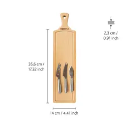 Set za sir Amigo BOSKA RB35820 brown-5