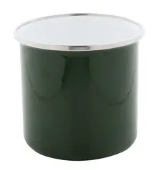 Emajlirana šalica Enavint AP808123 dark green ø79×81 mm-2