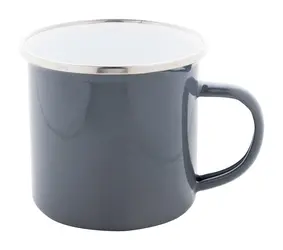 Emajlirana šalica Enavint AP808123 grey ø79×81 mm-0
