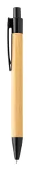 Kemijska olovka od bambusa Boothic AP810427 black ø11×142 mm-2
