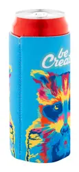 Neopren navlaka za limenke PrintCan Slim AP716870 white ø54×130 mm-6