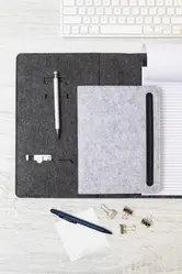 Mapa za dokumente od filca Refelt Meet A5 AP808273 grey 174×225×14 mm-8
