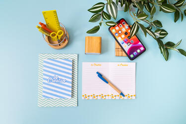 Bilježnica CUSTOM MADE CreaNote Plus A5 Seed AP716882 white 143×206×4 mm-7