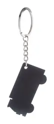 Privjesak za ključeve AP808268 black 55×30×2 mm-3