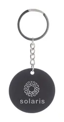 Privjesak za ključeve RondoShine AP808270 black ø45×2 mm-0