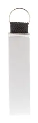 RPET privjesak za ključeve CUSTOM MADE AP716901 white 25×107 mm-4