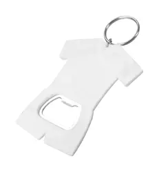 Privjesak za ključeve s otvaračem za bocu Soccer AP808156 white 66×80×5 mm-1