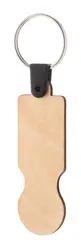 Privjesak za novčić za kolica AP716885 natural 23×73×2 mm-2