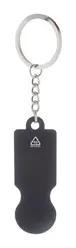 Privjesak s novčićem za kolica ShineCart AP808266 black 24×70×2 mm-1
