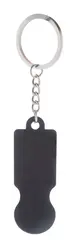 Privjesak s novčićem za kolica ShineCart AP808266 black 24×70×2 mm-3