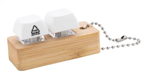 Antistres privjesak za ključeve AP808159 white 54×25×31 mm-0