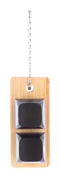Antistres privjesak za ključeve AP808159 black 54×25×31 mm-6
