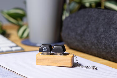 Antistres privjesak za ključeve Typoo AP808159 black 54×25×31 mm-3