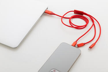 USB kabel za punjenje Ralong AP864059 red 16×1000×8 mm-4