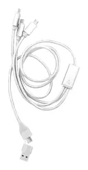 USB kabel za punjenje Ralong AP864059 silver 16×1000×8 mm-2