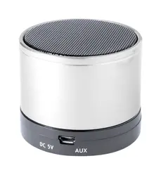 Bluetooth zvučnik Ralufi AP864093 silver ø59×50 mm-1