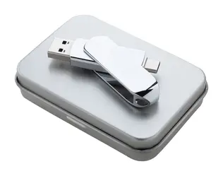 OTG USB stick AP864083 silver 16 GB-0