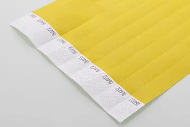 Festivalske narukvice Tyvek (10 kom) Wristvek AP717018 yellow 190×255 mm-2