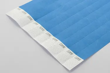 Festivalske narukvice Tyvek (10 kom) Wristvek AP717018 light blue 190×255 mm-3