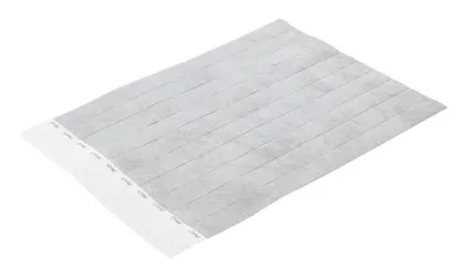 Festivalske narukvice Tyvek (10 kom) Wristvek AP717018 silver 190×255 mm-2