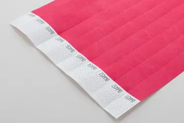Festivalske narukvice Tyvek (10 kom) Wristvek AP717018 pink 190×255 mm-2