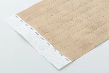 Festivalske narukvice Tyvek (10 kom) Wristvek AP717018 gold 190×255 mm-2