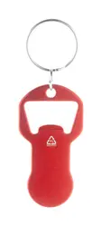Privjesak za ključeve s otvaračem za bocu Biropi AP808261 red 31×61×2 mm-1