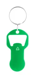 Privjesak za ključeve otvarač za boce AP808261 green 31×61×2 mm-5