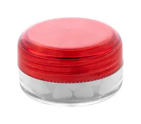 Staklenka za mentu TwistMint AP896011 red ø45×25 mm-1
