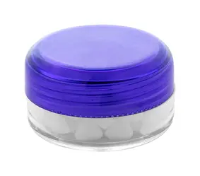 Staklenka za mentu TwistMint AP896011 dark blue ø45×25 mm-1