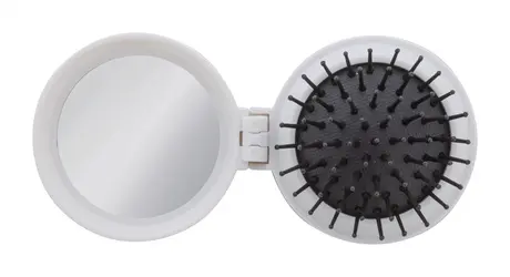 Četka za kosu s ogledalom AP874033 white ø66×28 mm-3
