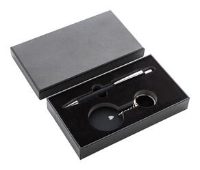 Set olovke i privjeska za ključeve Miroset AP808181 black 95×170×28 mm-1