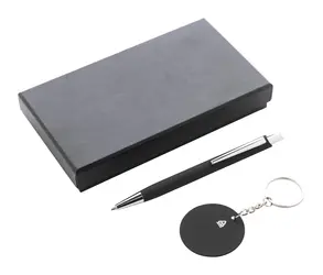 Set olovke i privjeska za ključeve Miroset AP808181 black 95×170×28 mm-2