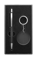 Set olovke i privjeska za ključeve Miroset AP808181 black 95×170×28 mm-9