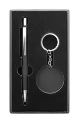 Set olovke i privjeska za ključeve Miroset AP808181 black 95×170×28 mm-9