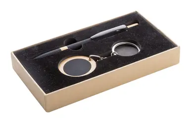 Set olovke i privjeska za ključeve AP808182 black 95×170×28 mm-1