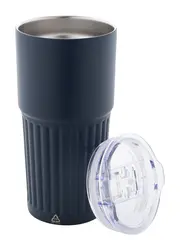 Termo šalica Streaky Tall AP808233 dark blue ø87×176 mm-1