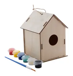 DIY kućica za ptice AP808157 natural 99×97×130 mm-0